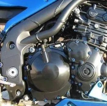Kit bulloneria carter motore in Ergal 7075 - Ducati Monster 695